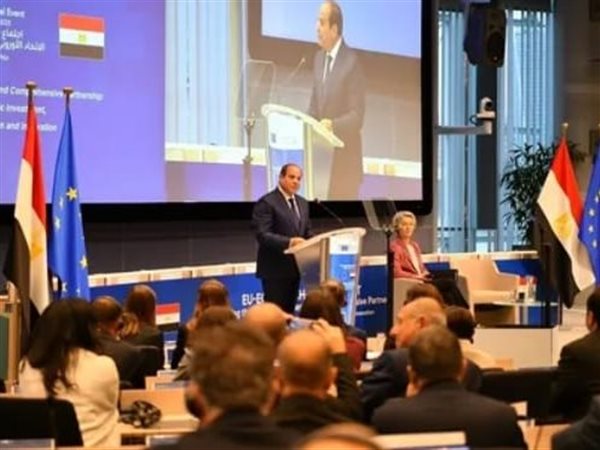 المنوفي: زيارة الرئيس السيسي للاتحاد الأوروبي تدعم الشراكة التجارية وتفتح أسواقًا جديدة