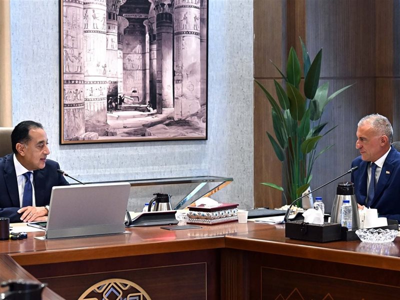 لقاء مدبولي مع وفد