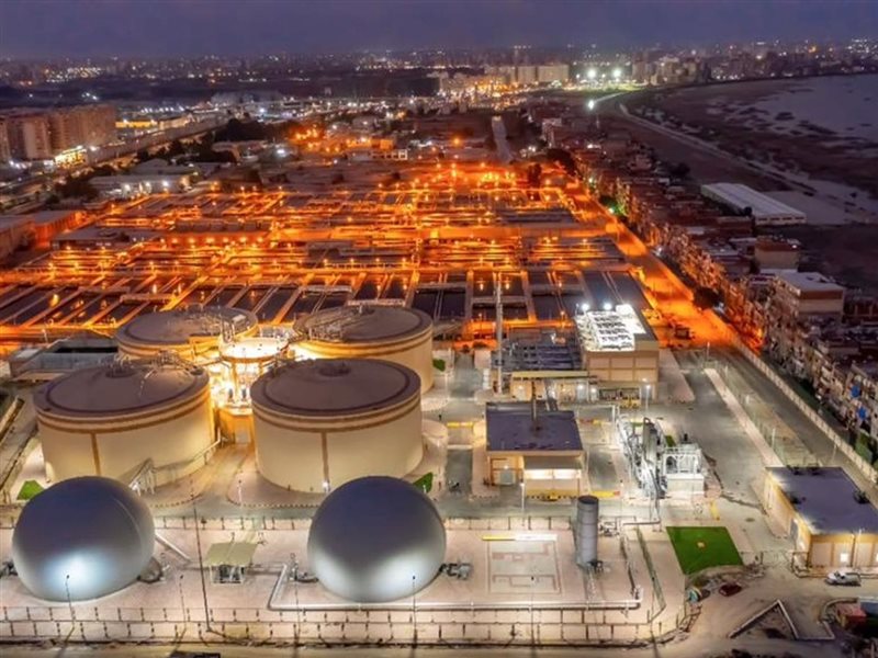 مشروع محطة المياه