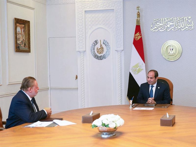 اجتماع السيسي مع