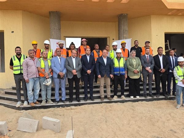 رئيس هيئة تنمية الصعيد يقوم بجولة ميدانية لتفقد المشروعات التنموية بمحافظة سوهاج