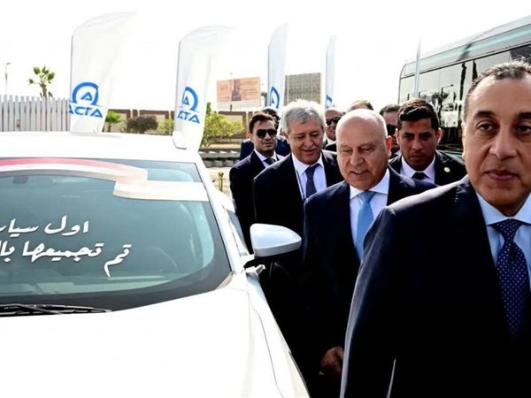 ظهور أول سيارة كهربائية مجمعة بشركة النصر في معرض النقل الذكي 2025 