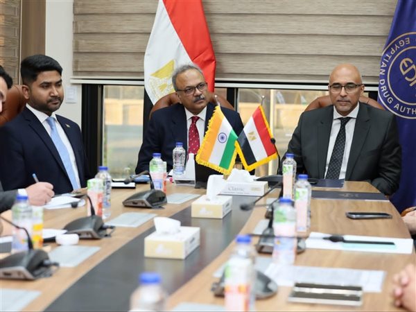 مصر والهند تبحثان فرص نقل التكنولوجيا وتطوير منظومة الرقابة الدوائية