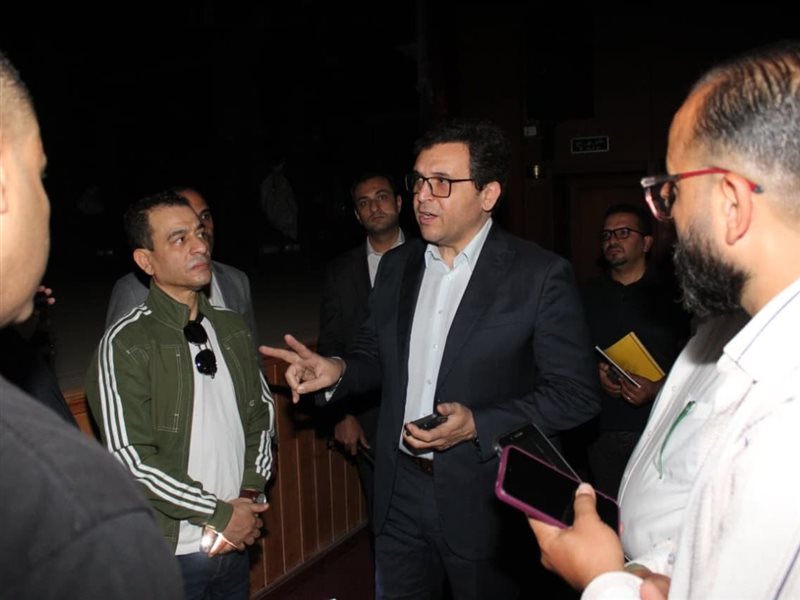 وزير الثقافة يتفقد