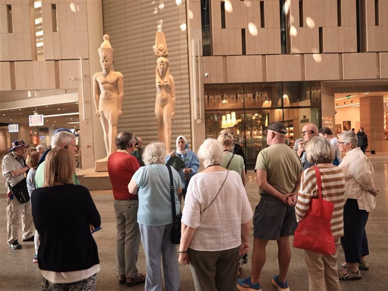 الزائرين للمتحف المصري