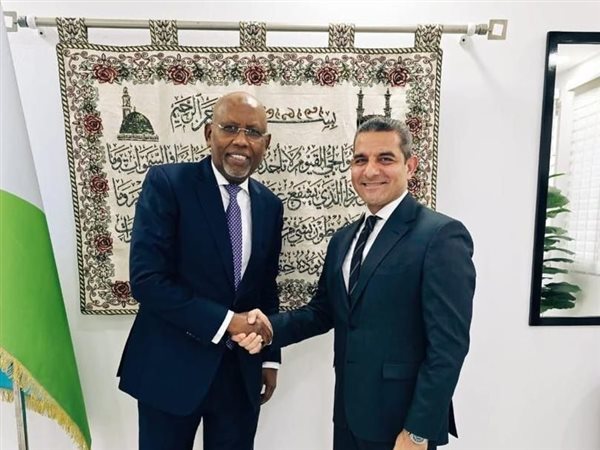 السفيرالمصري في جيبوتي يبحث مع وزير المالية تعزيز الاستثمارات وتنشيط التعاون الاقتصادي