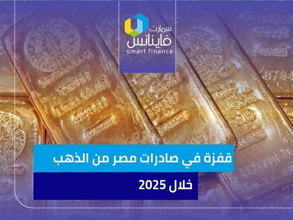 قفزة في صادرات مصر من الذهب خلال 2025