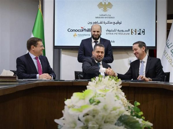 توقّيع مذكرة تفاهم بين أمريكا وسوريا لزيادة إنتاج الغاز واستكشاف حقول جديدة 