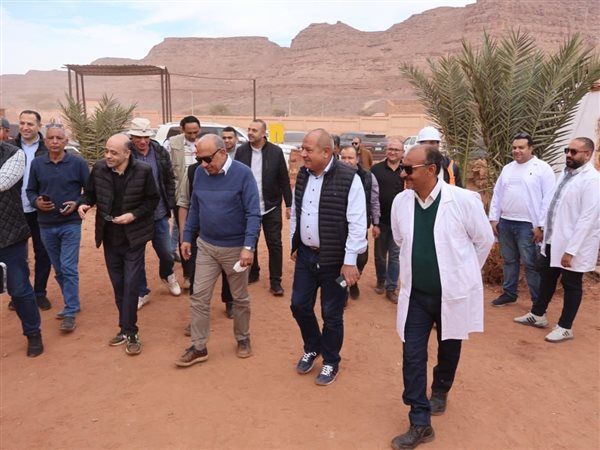وزير الكهرباء يتفقد هيئة الموارد النووية ومشروعات استراتيجية لاستخلاص العناصرالنادرة بجنوب سيناء