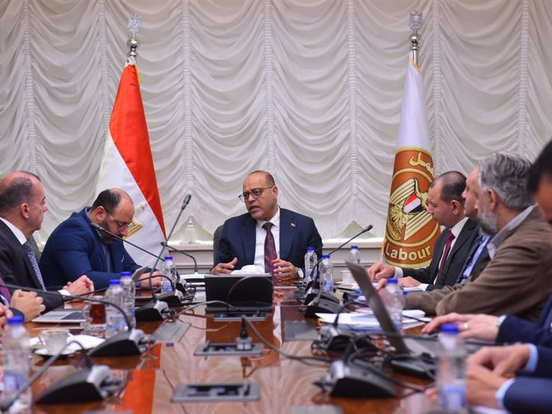 جانب من لقاء وزير