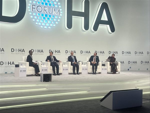 وزير الخارجية يشارك بمنتدى الدوحة لتثبيت وقف إطلاق النار ودعم السلام بغزة