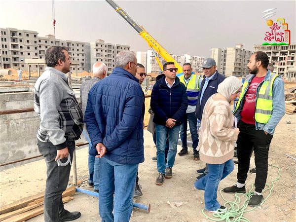 رئيس جهاز حدائق العاصمة يتفقد محطة الصرف الصحي جنوب المدينة لمتابعة الإنجاز