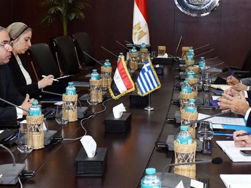 مباحثات مصرية يونانية