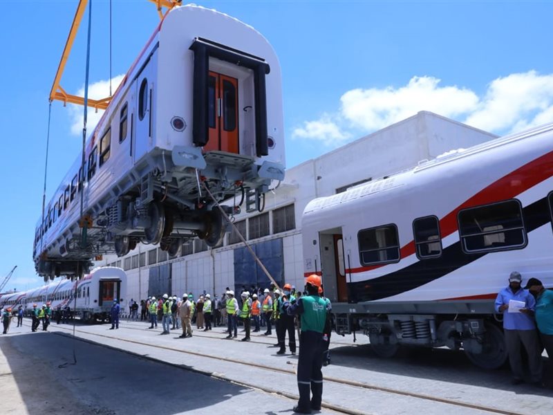 قطارات السكة الحديد