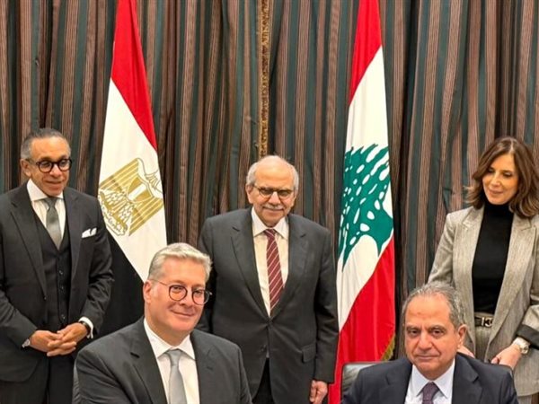   مصر ولبنان توقعان مذكرة تفاهم لإمداد محطة دير عمار بالغاز الطبيعي