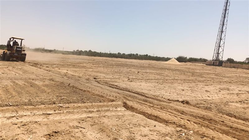 تسليم اراضي بيت الوطن بالمنصورة الجديدة 