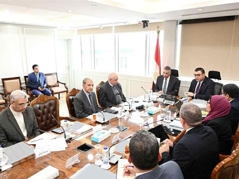 وزير الإسكان يستقبل