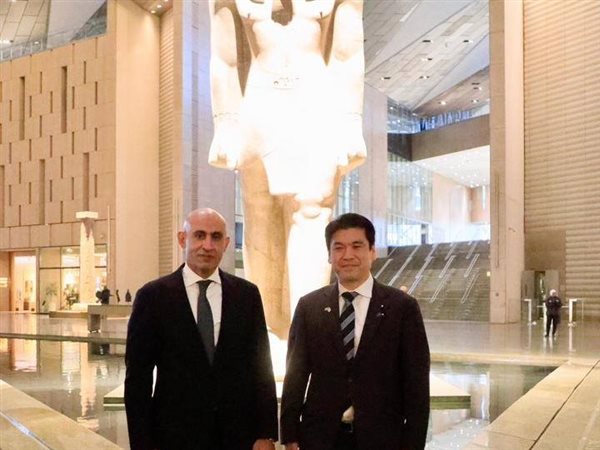 وزيرا التعليم المصري والياباني يزوران المتحف المصري الكبير لتعزيز الوعي الحضاري العالمي