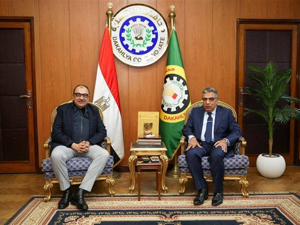 وزير قطاع الأعمال ومحافظ الدقهلية يبحثان تطوير «الدلتا للأسمدة» ودعم الصناعة  