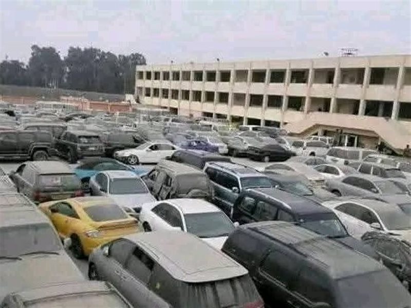 السيارات المخزنة