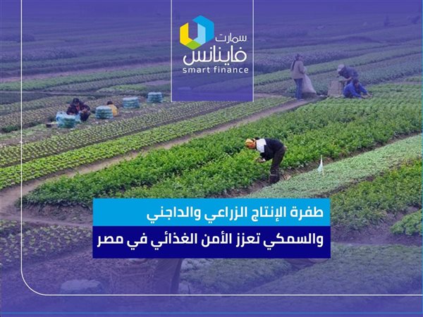 طفرة الإنتاج الزراعي والداجني والسمكي تعزز الأمن الغذائي في مصر