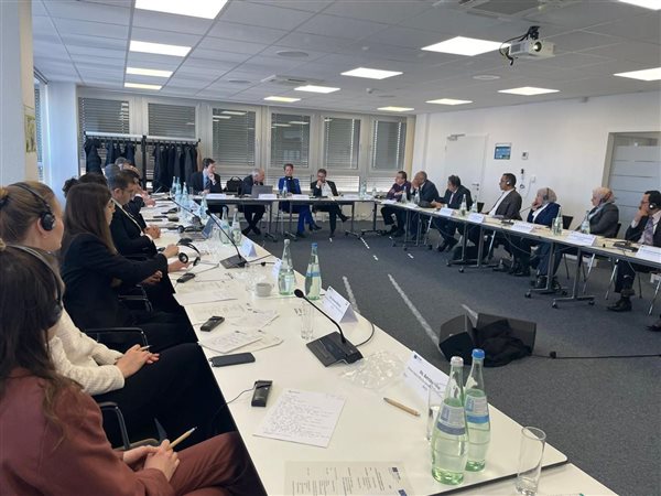 رئيس «الرقابة على الصادرات والواردات» يبحث مع الوكالة الألمانية تعزيز التعاون المشترك