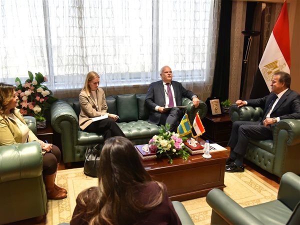 تعاون مصري سويدي لدعم المصابين الفلسطينيين ورفع كفاءة المنظومة الصحية في البلدين