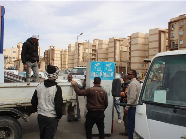 حملة لإزالة الإشغالات والتعديات بحى زهرة العاصمة وسكن مصر بمدينة بدر