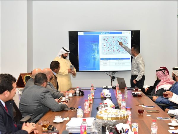 رئيس جهاز العلمين يستقبل وفد المجلس العربي الأفريقي لبحث فرص الاستثمار