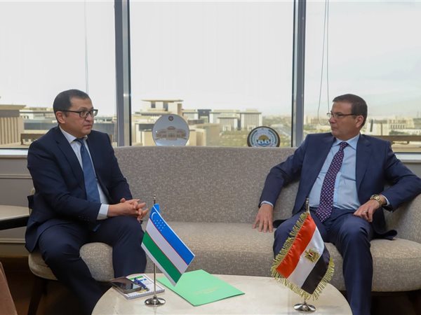  وزير الزراعة يستقبل سفير أوزبكستان بالقاهرة لبحث تعزيز التعاون الزراعي المشترك