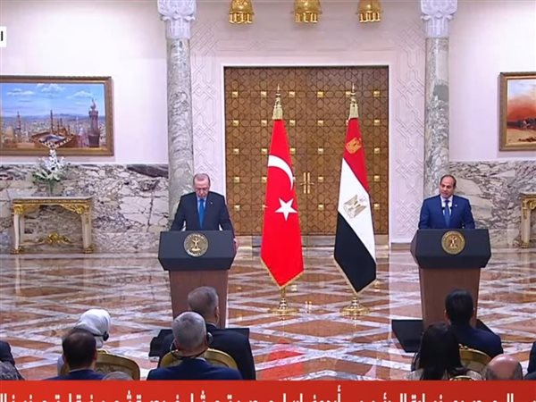 الرئيس السيسي: نسعى لرفع التبادل التجاري مع تركيا إلى15 مليار دولار سنوياً
