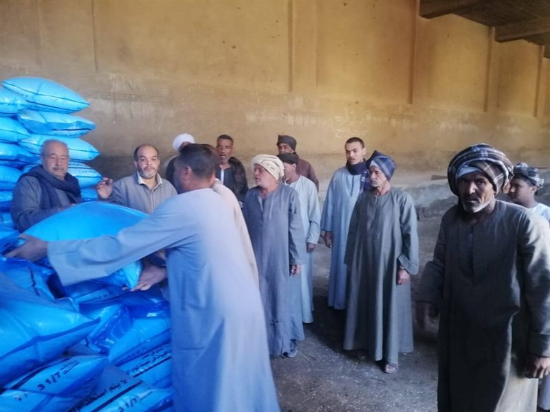  وصول الأسمدة المدعمة