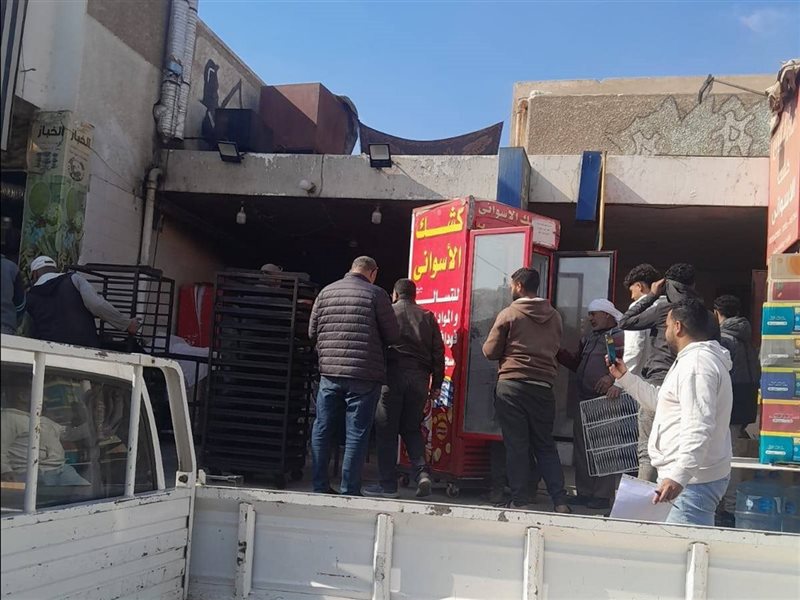 إزالة الاشغالات بمدينة