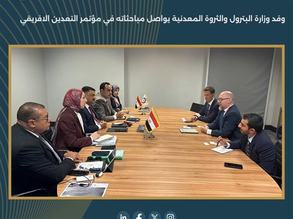 موانئ أبوظبي تبحث رقمنة البنية التحتية ضمن قطاع التعدين المصري بجنوب أفريقيا