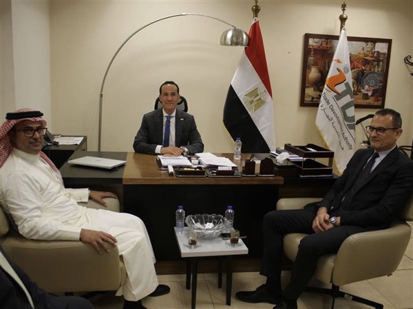جهاز تنمية التجارة يبحث خطة تعزيز الاستثمارات السعودية في مصر