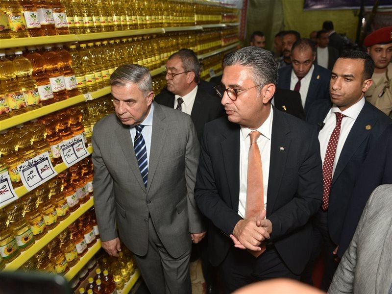 خلال جولة وزير التموين