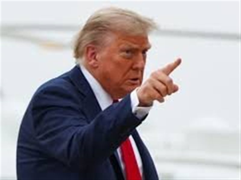 الرئيس الأمريكي دونالد ترامب