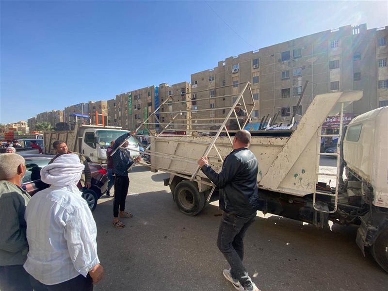 حملة مكبرة لرفع الإشغالات