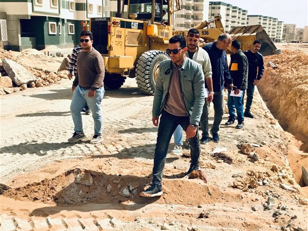 رئيس جهاز حدائق العاصمة يتفقد مشروعات الإسكان الأخضر بالمدينة