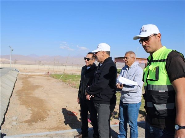 تنمية الريف المصري تواصل متابعة مشروعات التوسع الزراعي بجنوب سيناء