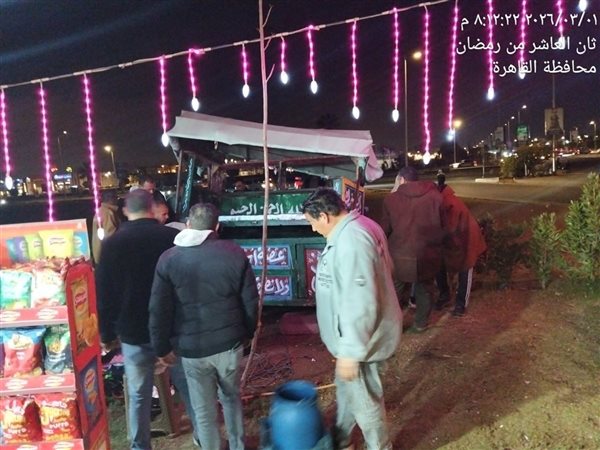 حملة مكبرة بالعاشر من رمضان لإعادة الانضباط ورفع الإشغالات بعدد من الأحياء