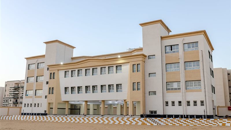 انتهاء تنفيذ مدرسة تعليم أساسي بالحي 16 بمدينة العبور الجديد