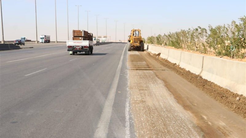 أعمال تطوير الطرق 