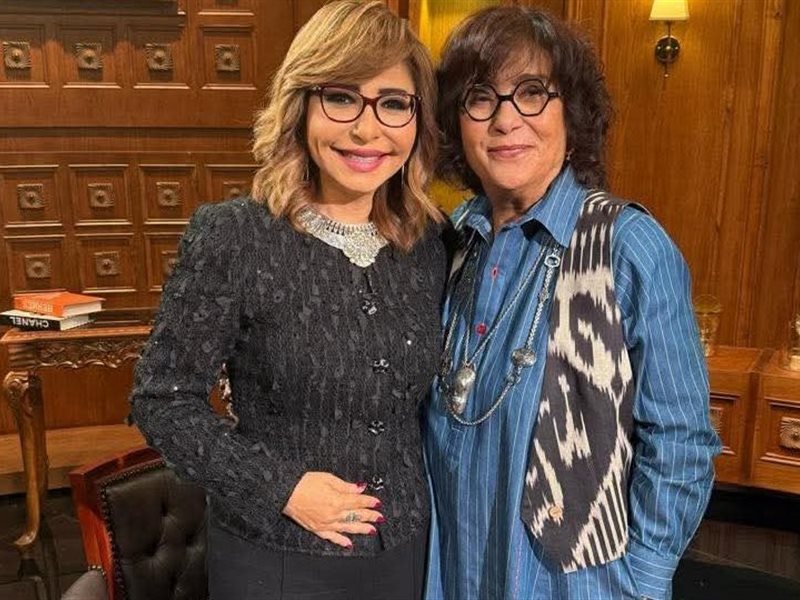 عزة فهمي خلال لقائها