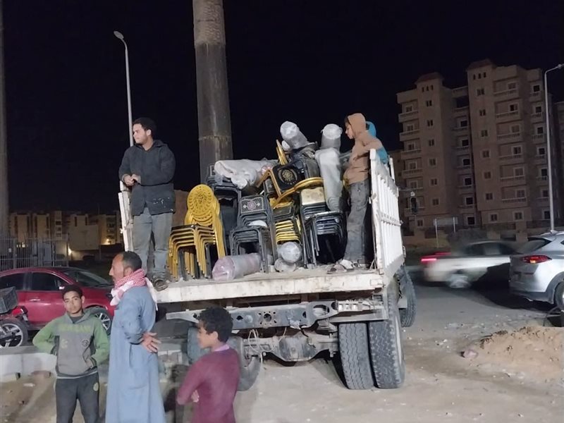 رفع الاشغالات بالقاهرة