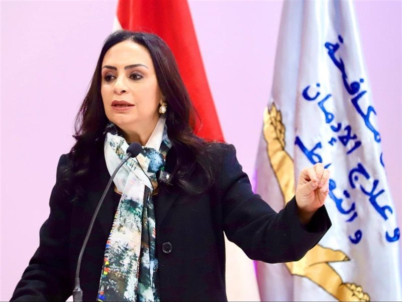 مايا مرسى وزيرة التضامن