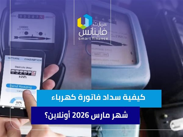كيفية سداد فاتورة كهرباء شهر مارس 2026 أونلاين؟