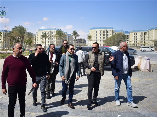 قلب العلمين النابض.. وفد وزاري رفيع يتفقد 