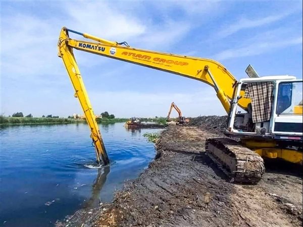 تطهير ونزع حشائش مصارف زراعية بأطوال 39 ألف كيلومتر.. وتجريف مصارف بحجم 8.50 مليون متر مكعب