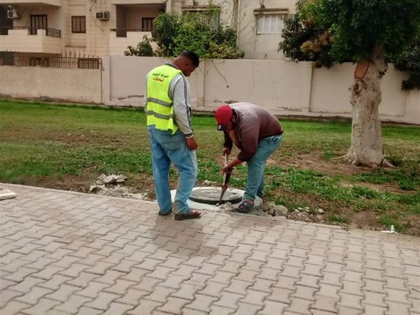 جهاز العاشر من رمضان يرفع درجة الاستعداد بالمرافق والخدمات استعدادًا لعيد الفطر